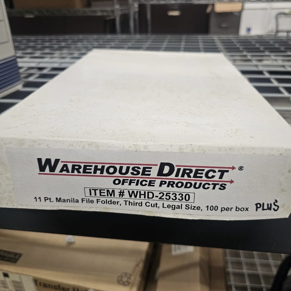 Warehouse Direct Manila File - Legal Size - 100 Plus